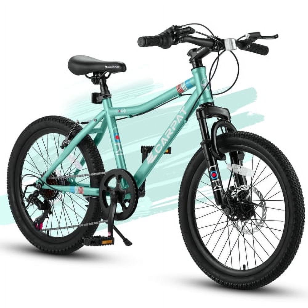 20 inch Kids Bikes for Ages 7-12 Years Old Boys and Girls, 7 Speed Mountain Bike Kids' Bicycles with Handbrake