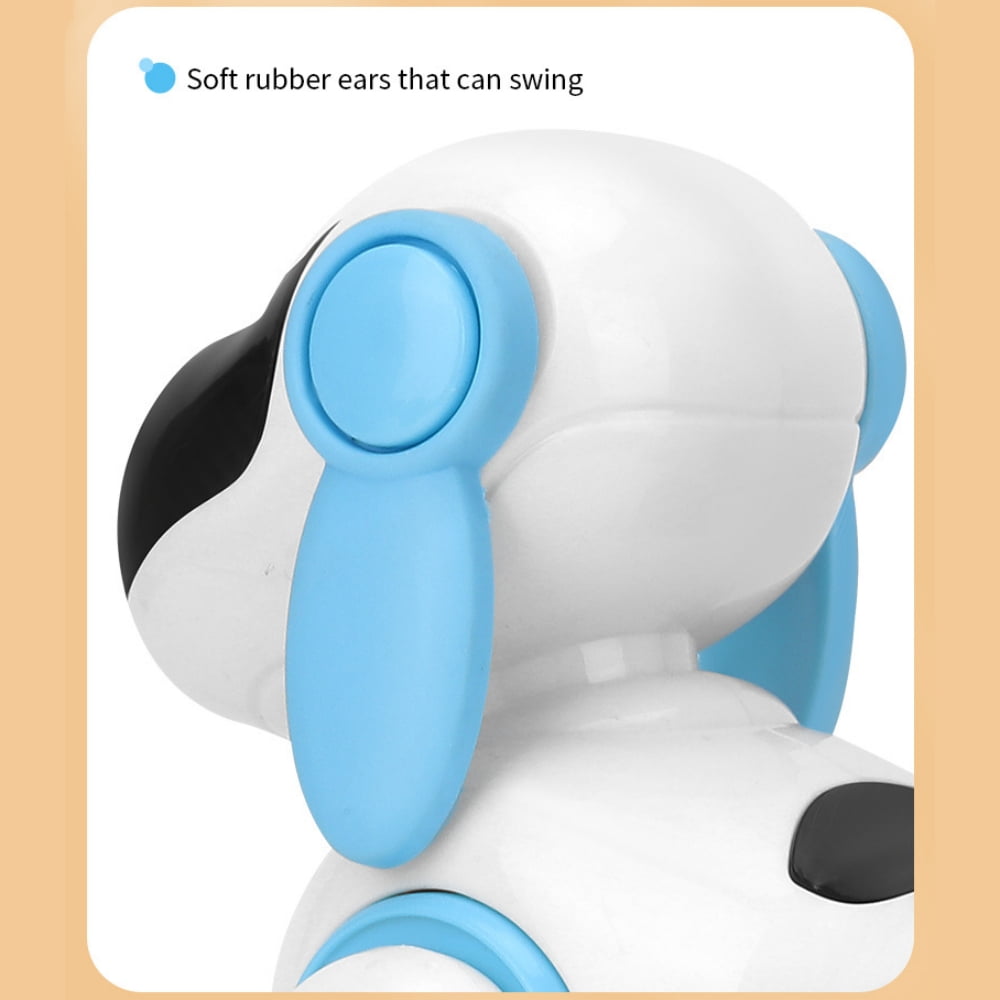 Tyethy Robot Dog Toy Interactive Pet Puppy Robotic Toy with Light-Up Musical for Babies Boys Girls Holiday Birthday Gift