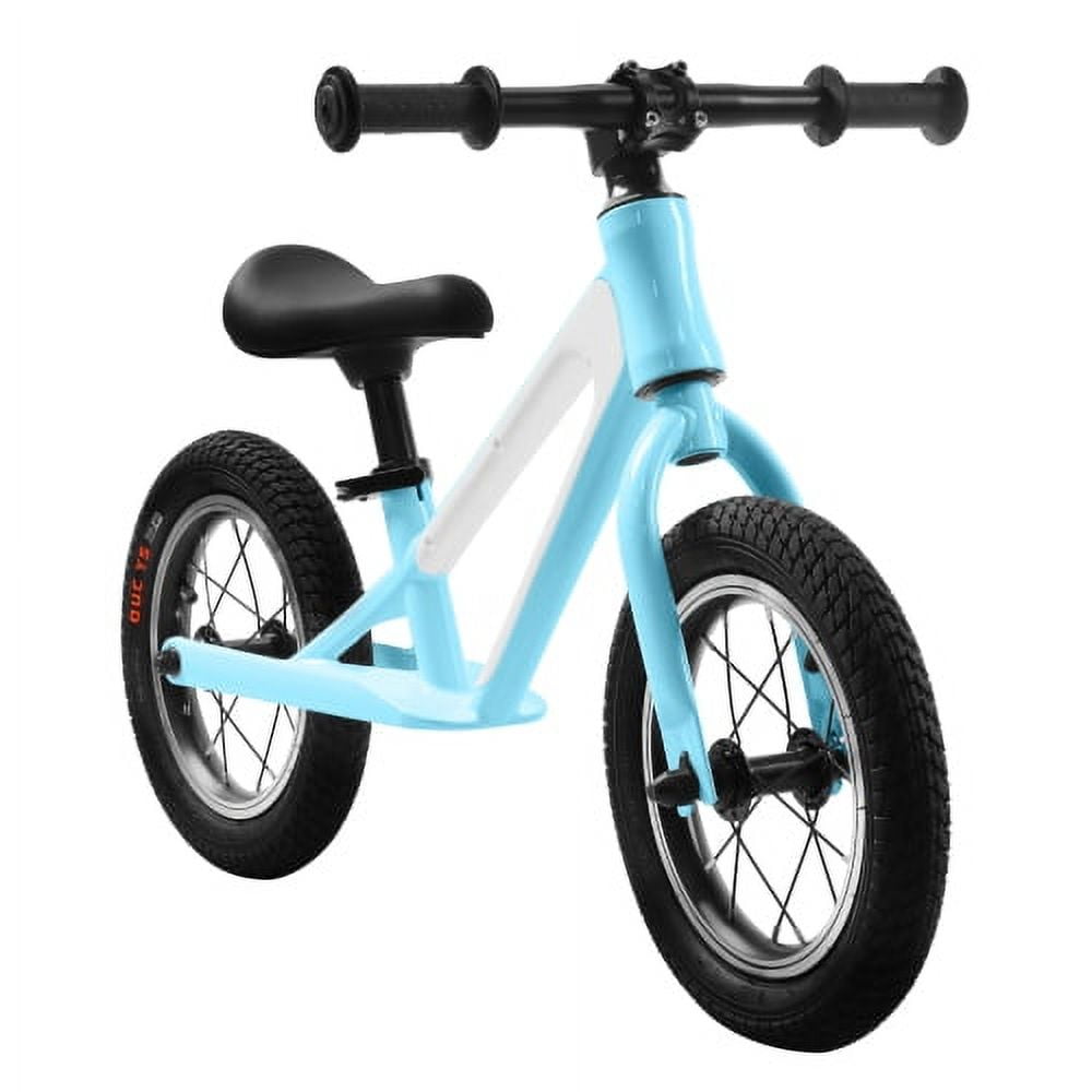 Balance Bike, Magnesium Alloy Frame Toddler Bike,Lightweight Sport Training Bicycle with 12" Rubber Foam Tires,Adjustable Seat for Kids Ages 1-5 Years Old.