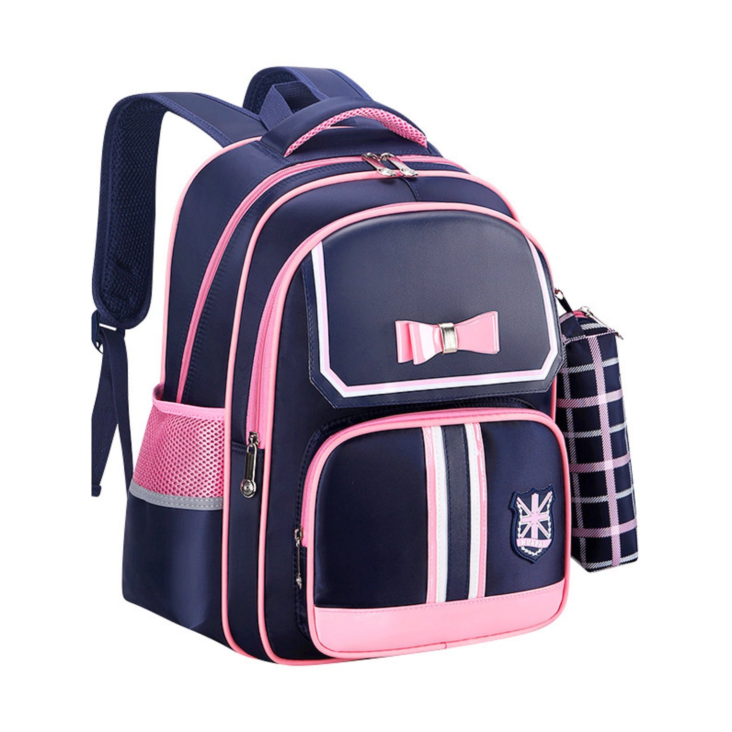 RAISTYW School Backpacks for Girls Schoolbag, 17-Inch Large Capacity Kids Backpacks Waterproof Bookbag for Children in Grades 3-6