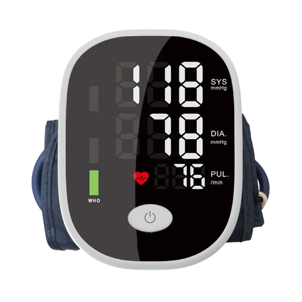 Raistyw Upper Arm Blood Pressure Monitor, Automatic Display Digital BP Machine with Speaker for Home Use
