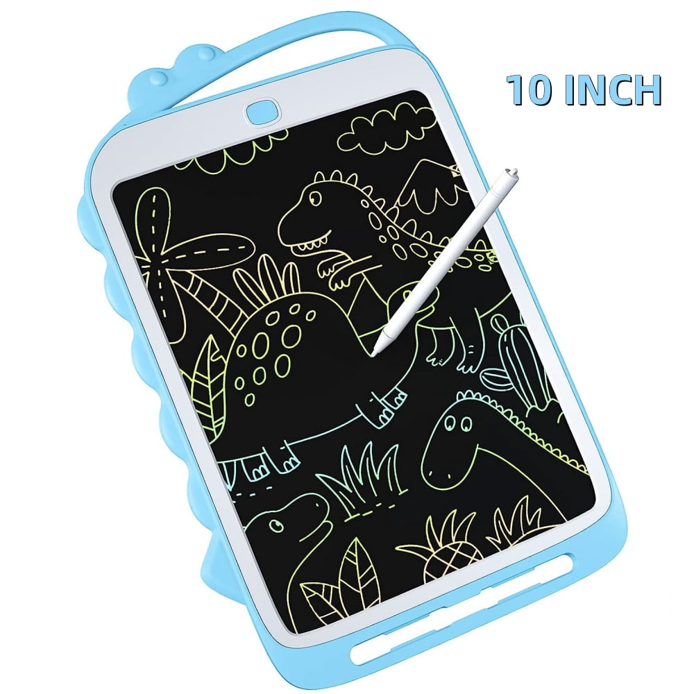 9.5+8.5inch Double-Sided LCD Writing Tablet Full Screen Drawing Tablet Doodle Board, Colorful Handwriting Pad for Kids Adults Office Home Learning Toy Gifts