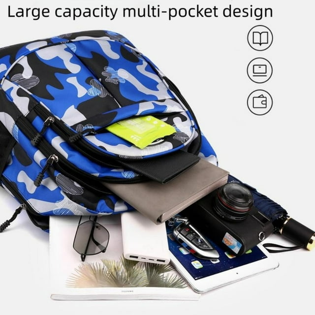 Boys School Bags for Kids, 15.6 inch Laptop Backpacks Travel Bookbag School Backpack for Teen Boys