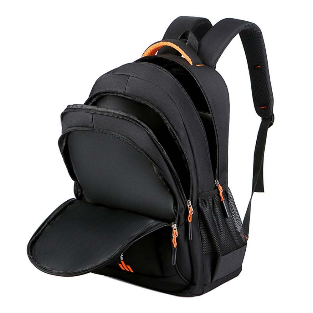 Tyethy Travel Laptop Backpack for Men Women, Slim Business Backpack College School Backpack Fit 15.6" Laptop, Black