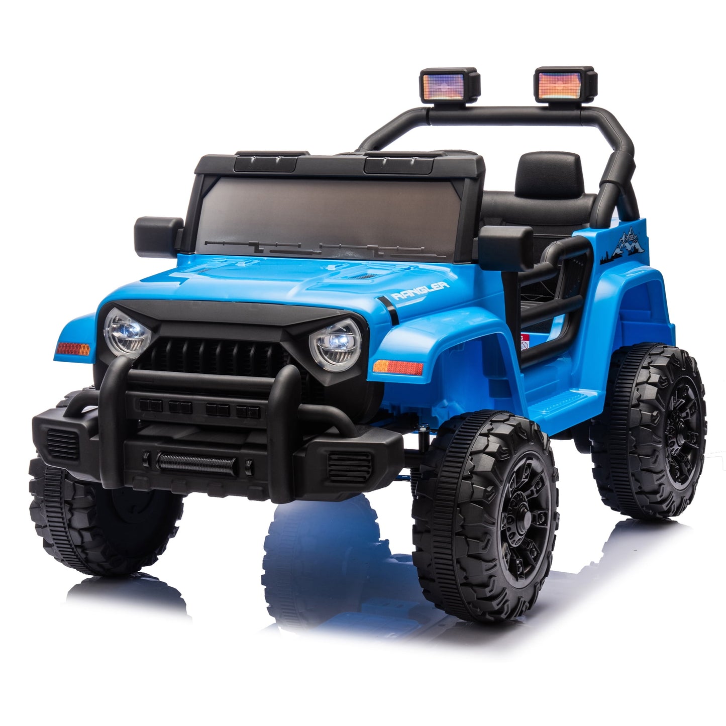 12V Kids Ride On Electric Car with Parents Control, Battery Powered Electric Ride On Truck Vehicles for Boys Girls Aged 3-8, Black