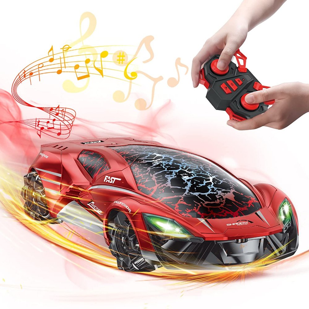 Remote Control Car,4WD 2.4GHz Fast RC Drift Stunt Race Car Cool Vehicle Toys Birthday Xmas Gifts for Kids Boys Girls
