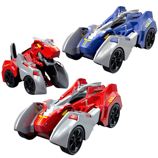 2 Pack Pull Back Cars Dinosaur Friction Powered Car Toys Pull Back Monster Trucks for 3 4 5 6 Toddlers Kids Boys Girls Gifts