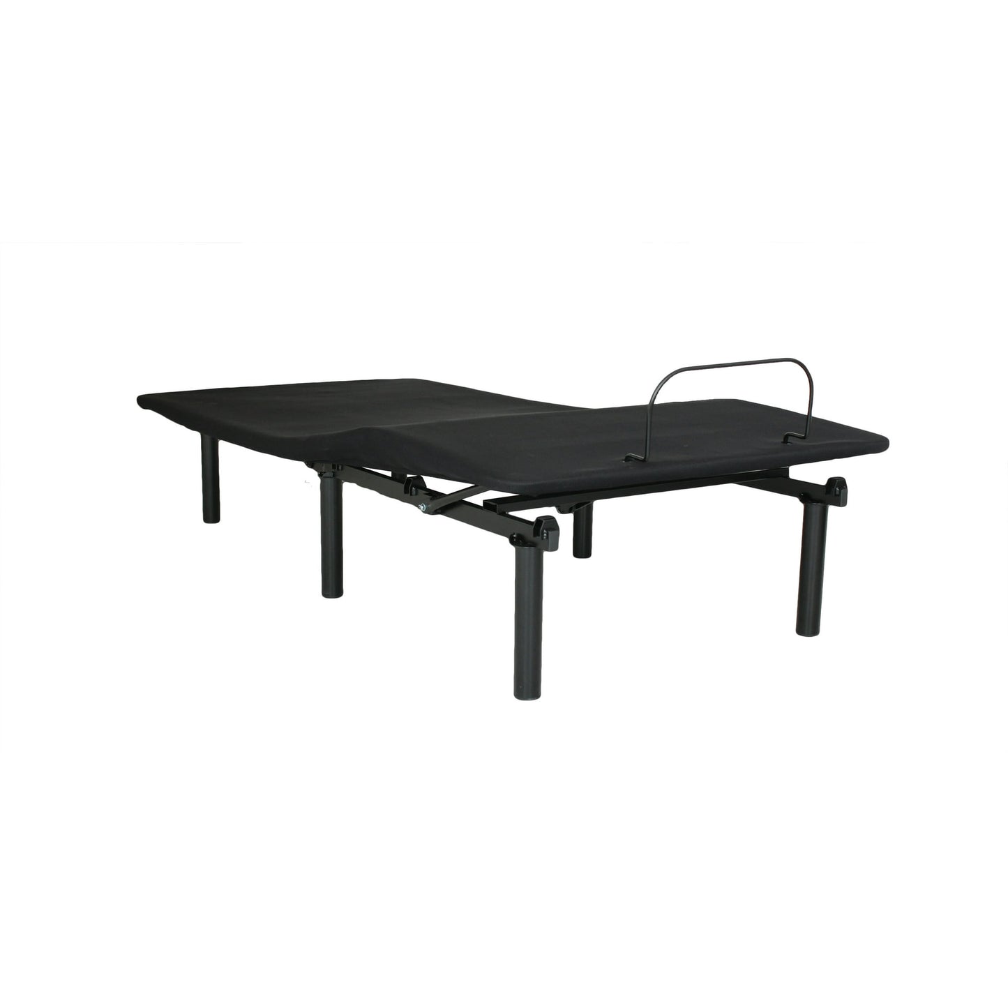 Adjustable Bed Frame Queen Size Electric Adjustable Bed Base with Motorized Head & Foot Incline, Self-Assembly, 1-Touch Flat
