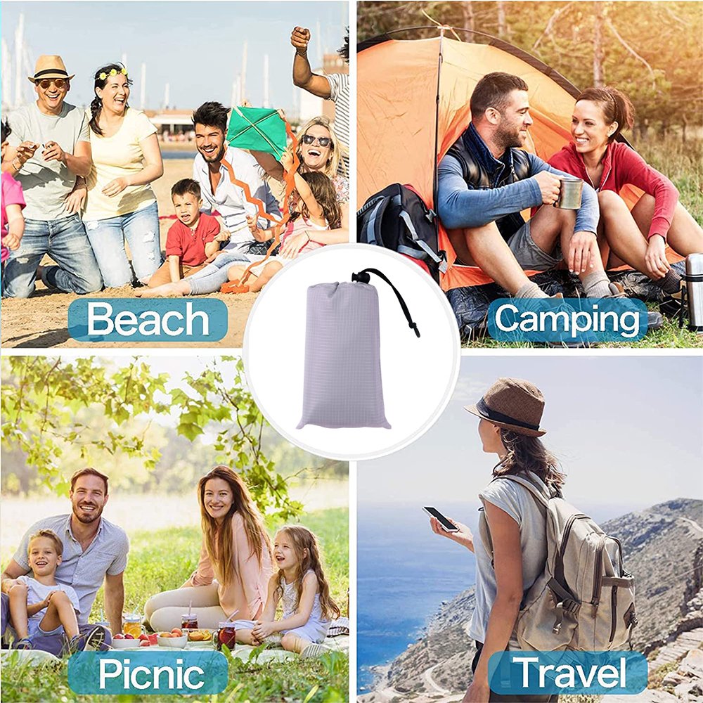 Camping Mat,Waterproof and Convenient Outdoor Beach Mat for Camping, Travel, Hiking, Festival and Sports