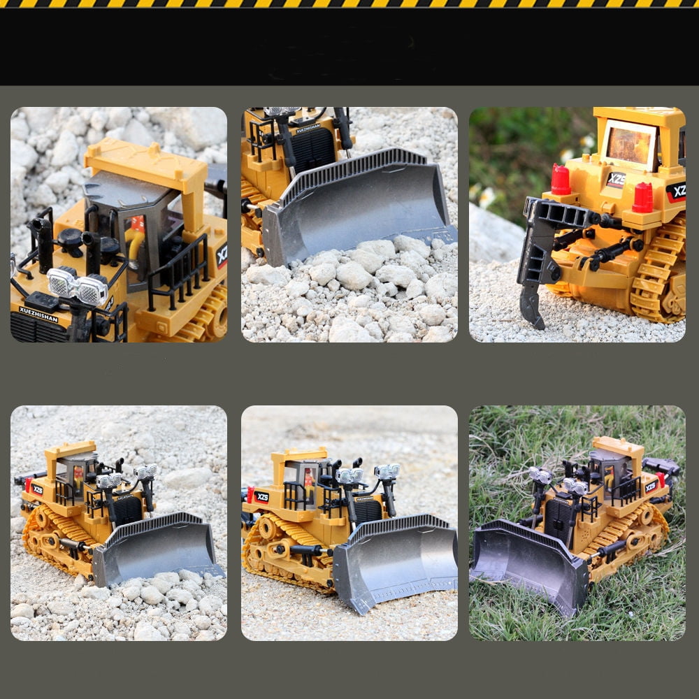 2.4Ghz RC 1:24 Rechargable Toy Car,9 Channel RC Construction Vehicles Toy,Remote Control Toy Car for 7+ Year Old Boys Girls ,Best Birthday Gifts for Kids