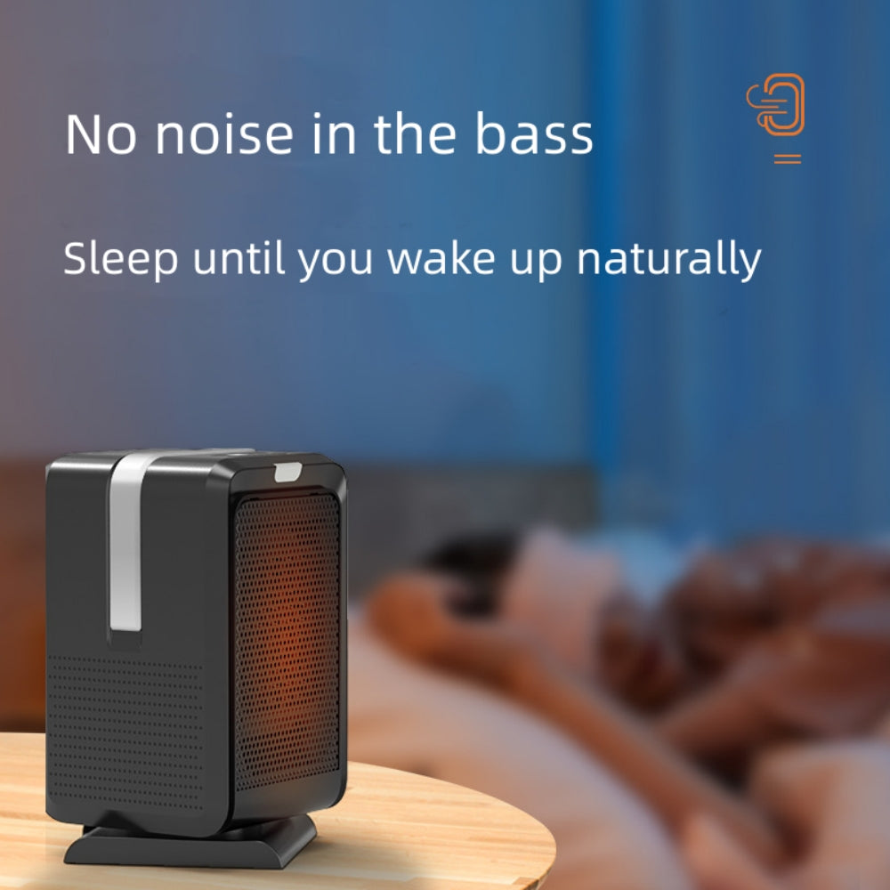 Portable Heater for Indoor Use, 1000W Ceramic Electric Space Heater with 90°Oscillation and Thermostat, 2 in 1 Cooling Heating Fan Combo for Office Home
