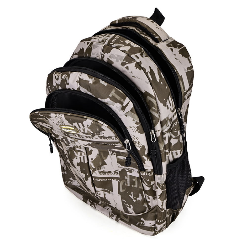 Juuar School Backpack for Boys, Lightweight School Bag, Casual Daypack Backpacks for Adult and Teen, Yellow