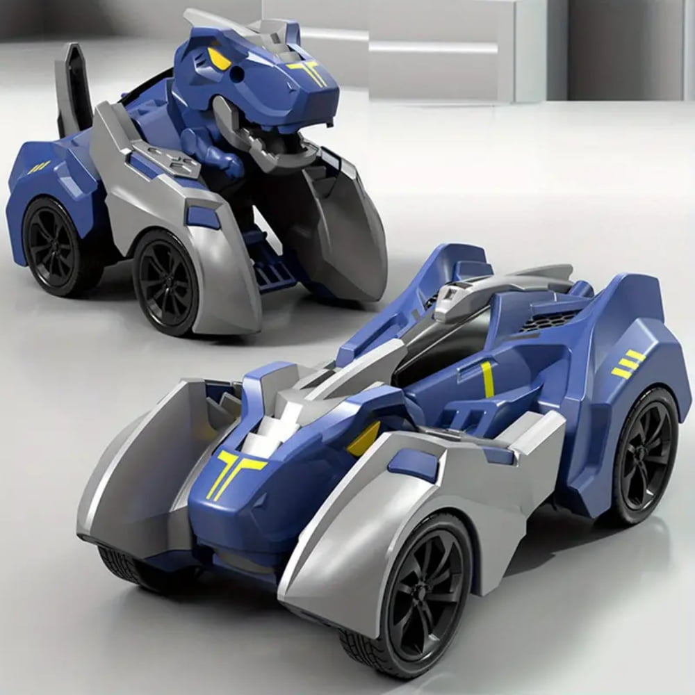 2 Pack Pull Back Cars Dinosaur Friction Powered Car Toys Pull Back Monster Trucks for 3 4 5 6 Toddlers Kids Boys Girls Gifts