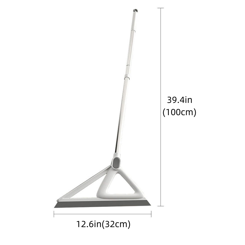 Tyethy Magic Broom Multifunction Squeegee Broom for Floor, 52" Long Handle Kitchens Cleaning Broom Pet Hair Remover