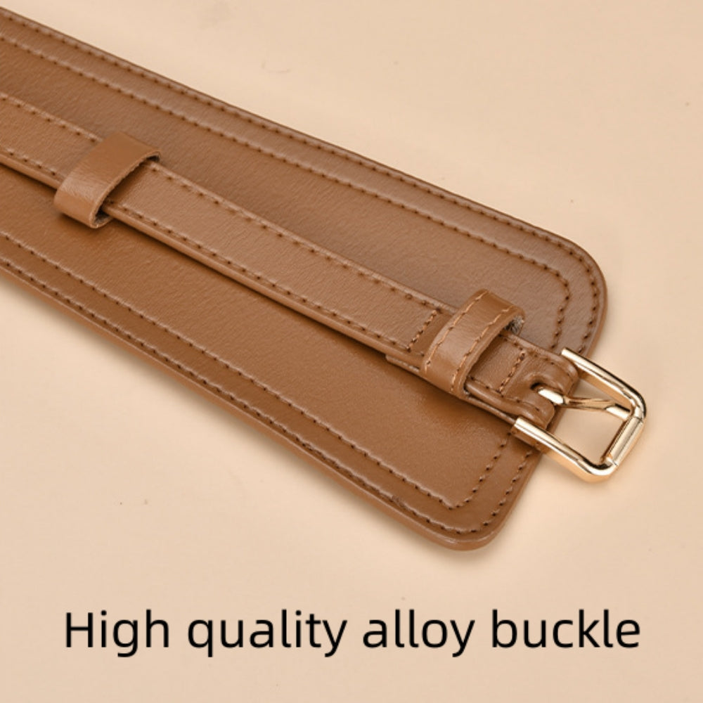 Wide Belt Accessories Coat Girdle , Women's Fashion Skirt Trendy Elastic Dress Decoration Belt
