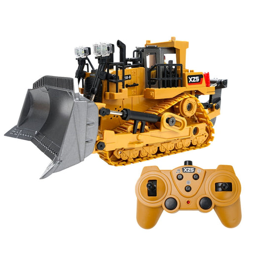 2.4Ghz RC 1:24 Rechargable Toy Car,9 Channel RC Construction Vehicles Toy,Remote Control Toy Car for 7+ Year Old Boys Girls ,Best Birthday Gifts for Kids