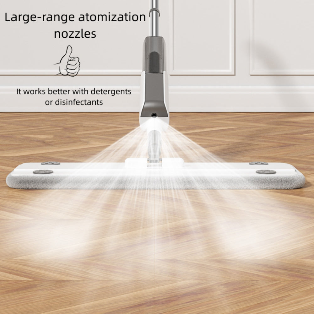 Spray Mop for Floors Cleaning, 360 Degree Rotatable Dry Wet Wood Floor Mop with 2 Pcs Washable Pads for Kitchen Hardwood Laminate Ceramic Tiles Dust