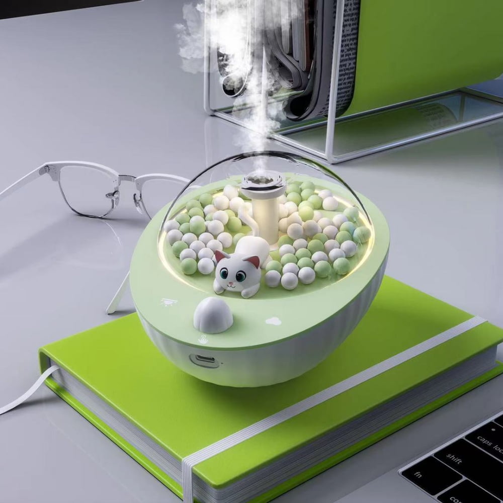 Humidifier for Bedroom, Ultra-quiet 30 dB, Essential Oil Diffuser for Home, Baby Nursery ,Nigh Light ,Touch Control, 8H Runtime, Multi-Color