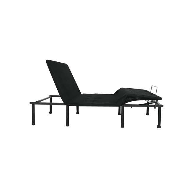 Adjustable Bed Frame Queen Size Electric Adjustable Bed Base with Motorized Head & Foot Incline, Self-Assembly, 1-Touch Flat