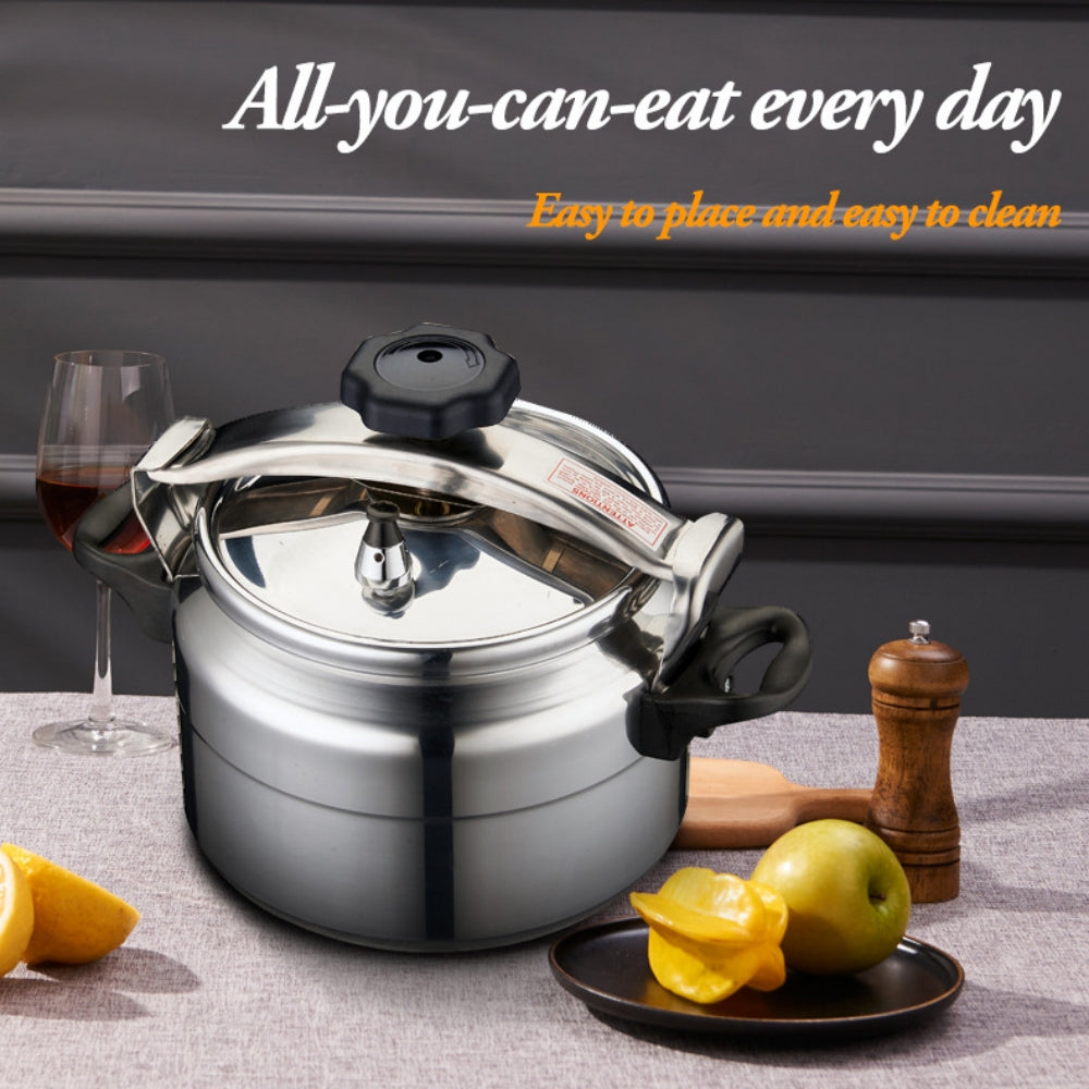 Pressure Cooker 7L Aluminum Pressure Pot, Large Explosion-Proof Stovetop Fast Cooker Pot for Canning