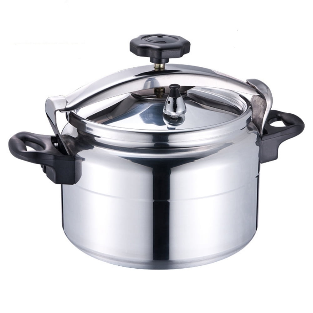Aluminum Pressure Cooker, 9L Fast Cooker Pot for Canning, Explosion-Proof Stovetop Pot with Safety Regulator for Home Cooking