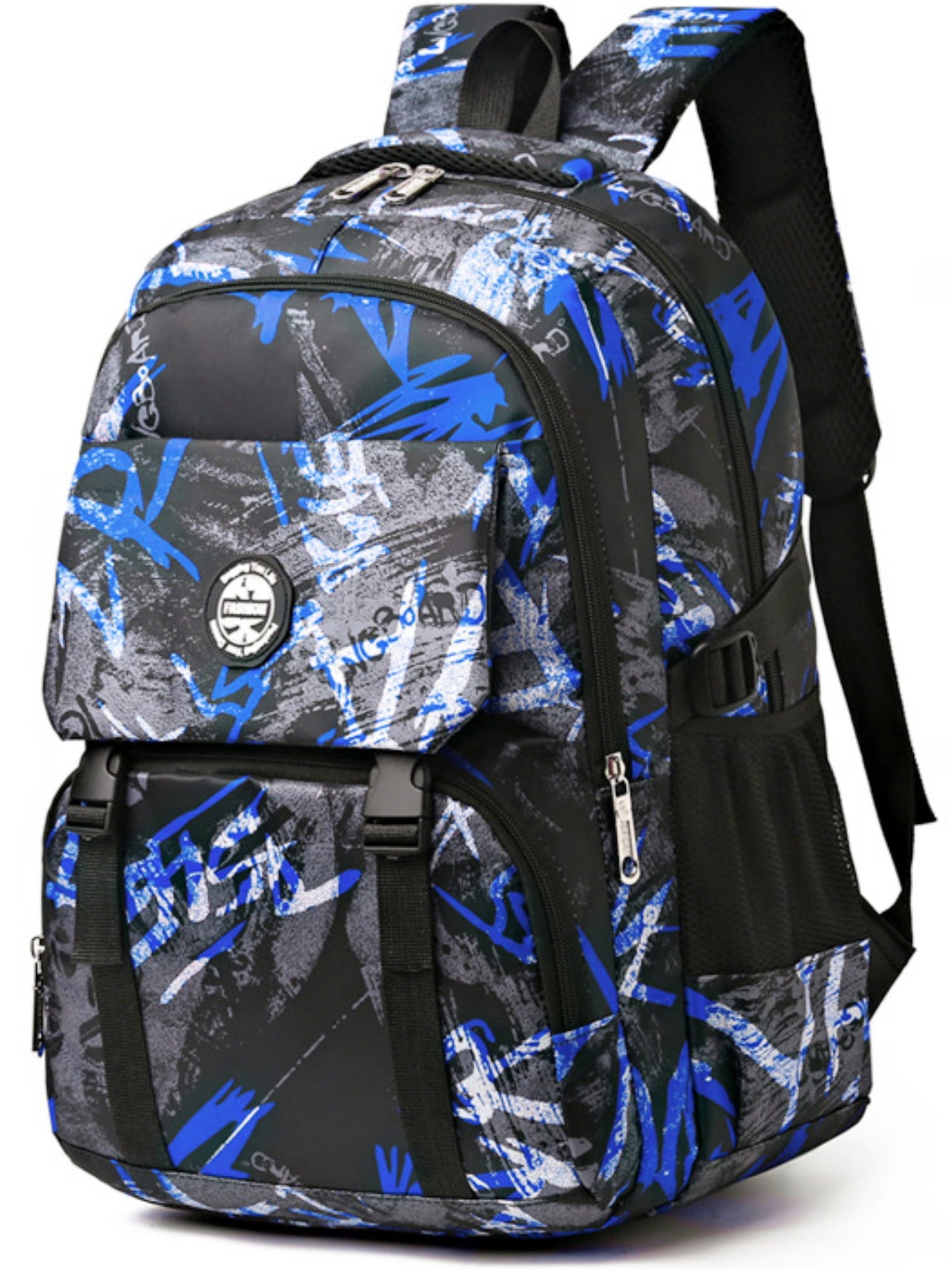 School Backpack School Bag for Kids, Lightweight Large Bookbag with Laptop Bag for Boys Girls, Red