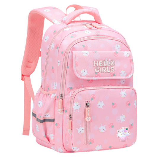 Girls Backpacks School Bags for Kids, Shoulder Children School Bookbags for Kids,Primary School Season Gift, Pink
