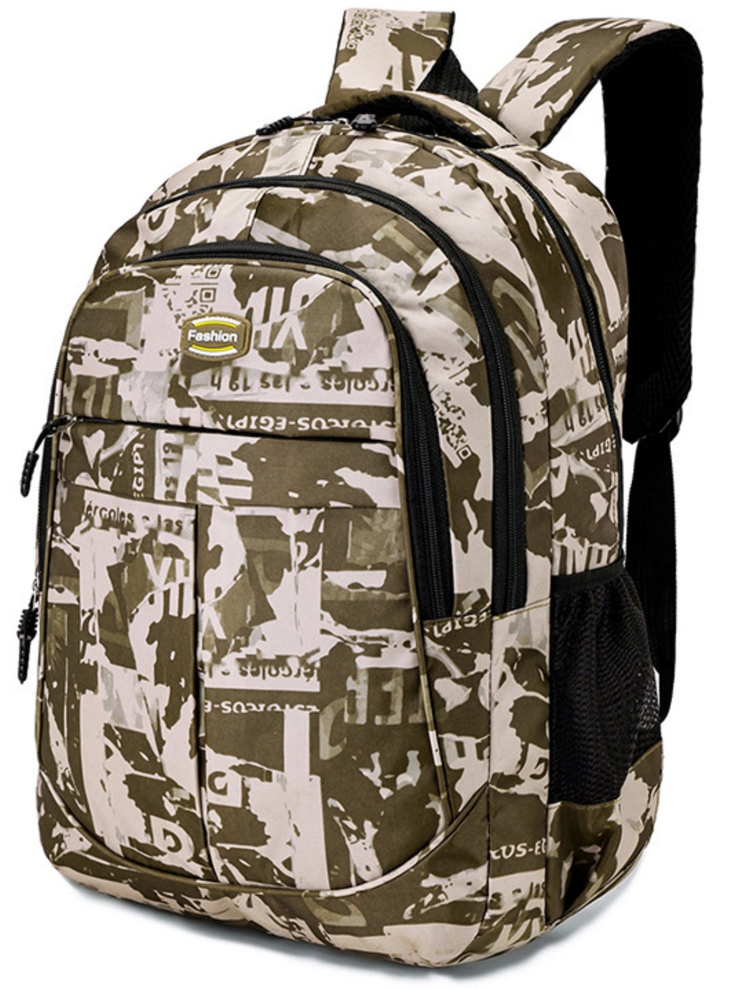 Juuar School Backpack for Boys, Lightweight School Bag, Casual Daypack Backpacks for Adult and Teen, Yellow