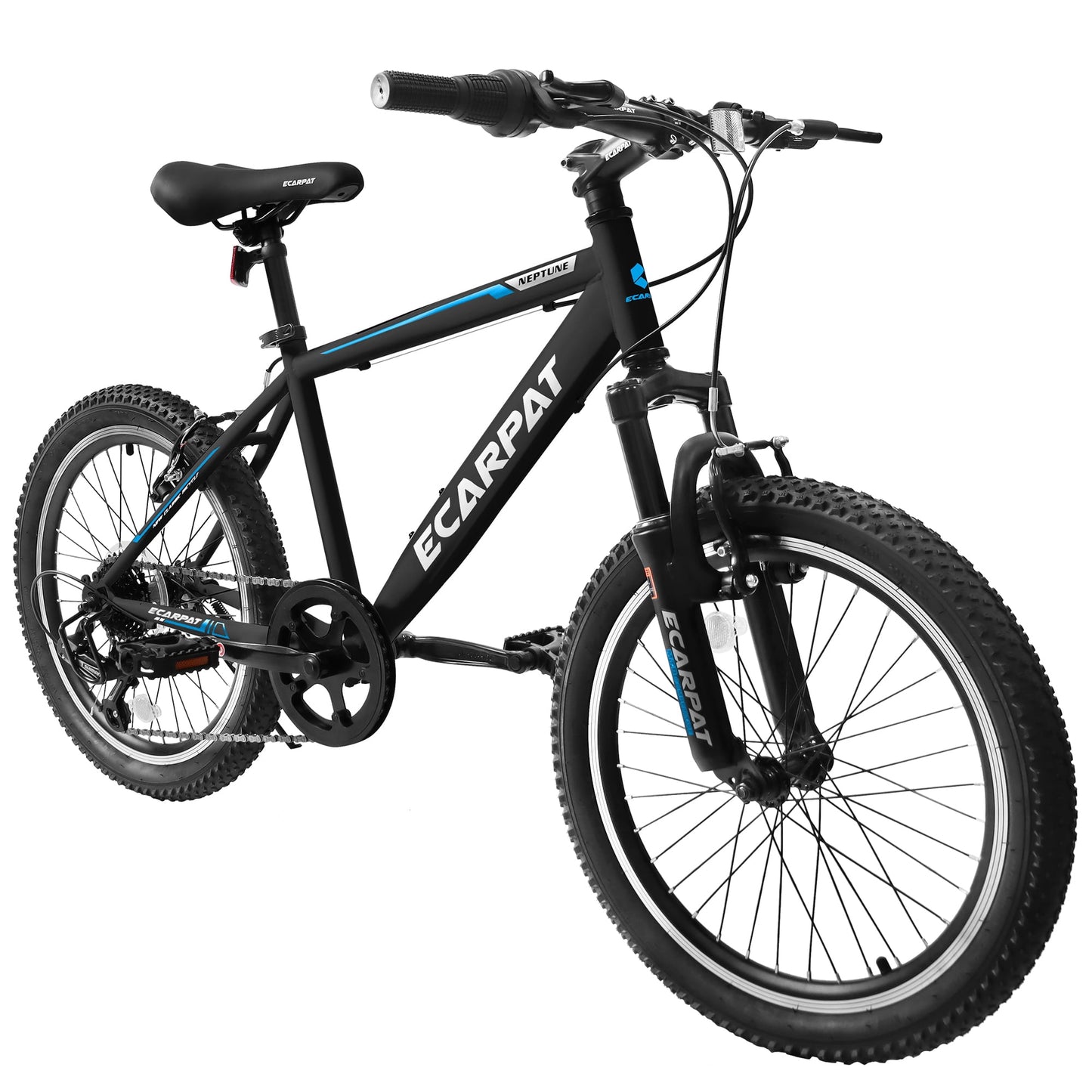 Kids Bicycle 20 Inch Montain Bike Gear Shimano 7 Speed Bike for 6-10 Ages Boys and Girls ,Blue