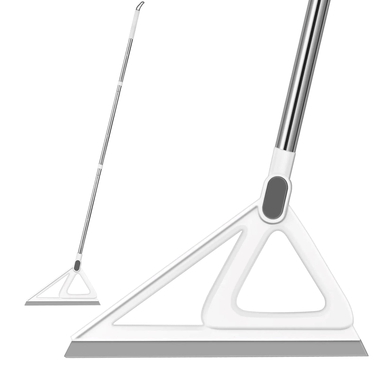 Tyethy Magic Broom Multifunction Squeegee Broom for Floor, 52" Long Handle Kitchens Cleaning Broom Pet Hair Remover