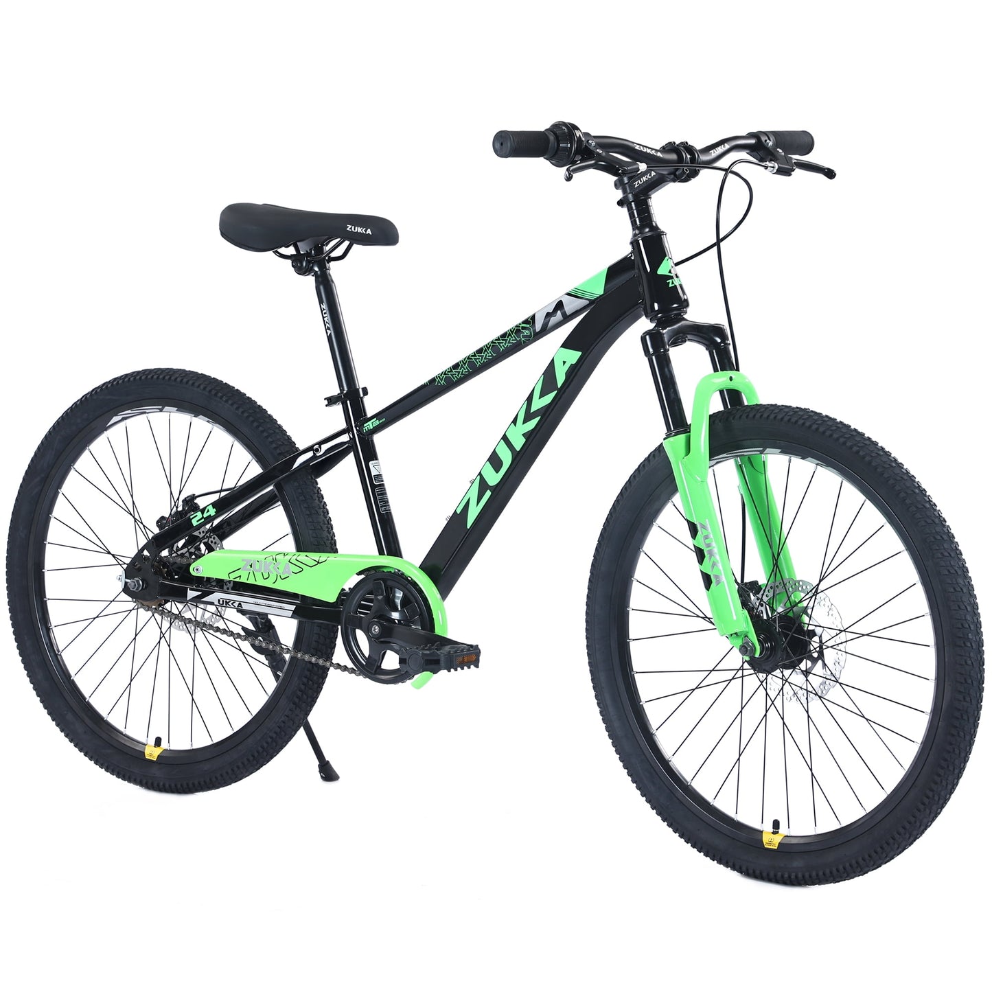 Kids Bike 22" 7 Speed Aluminium Alloy Frame Cruiser City Bike for Girls Women, Green
