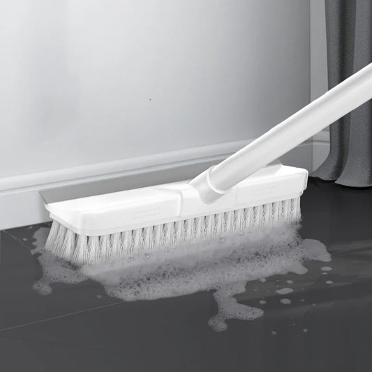 Multi-function Cleaning Brush Long-Handle Floor Brush And Scrape Deep Cleaning Stubborn Stains Kitchen Bathroom Glass Household