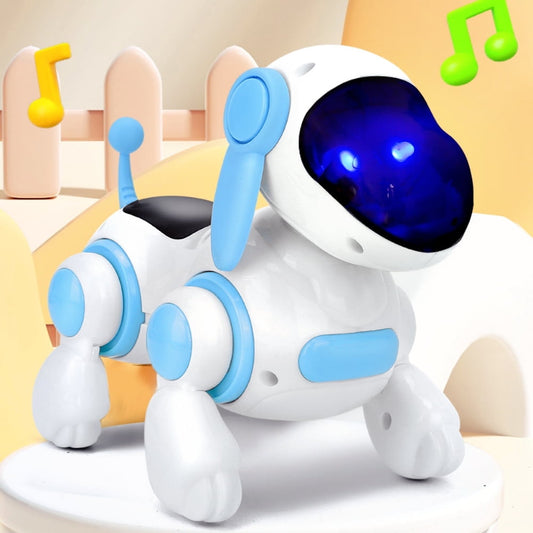 Tyethy Robot Dog Toy Interactive Pet Puppy Robotic Toy with Light-Up Musical for Babies Boys Girls Holiday Birthday Gift