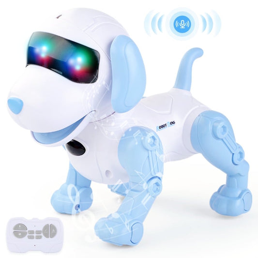 RC Robot Dog Toys for Kids Programming Singing Dancing Remote Control Robot Toys for Boys Girls Ages 3+