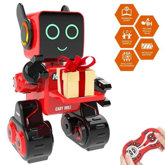 Robot Toys for Kids, Remote Control Robot Built-in Coin Bank Programmable Walking Talking Singing Dancing Robot Gift for Boys Girls