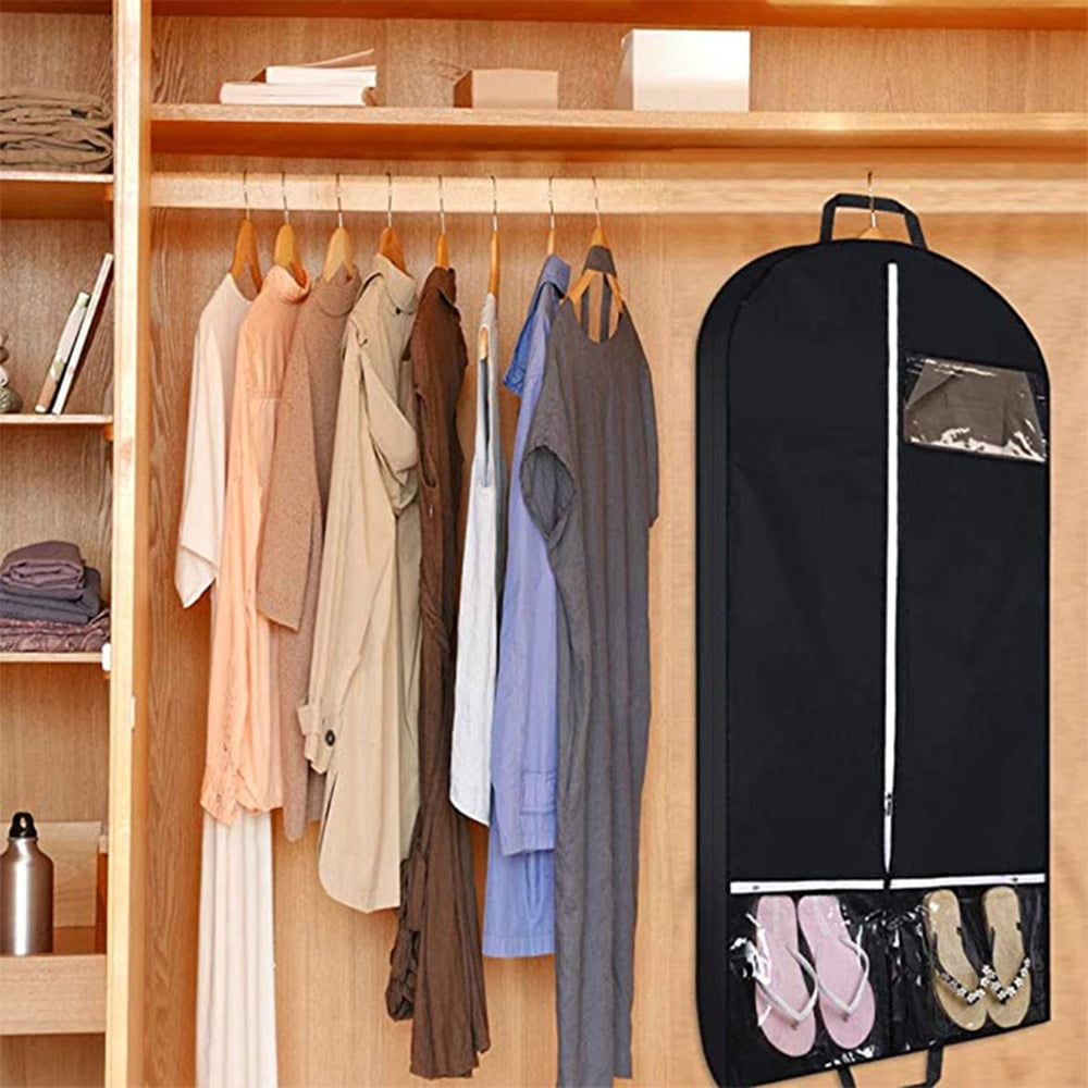 50 inch Hanging Garment Bag with Pocket for Travel,Suits,Tuxedos, Dresses,Coats