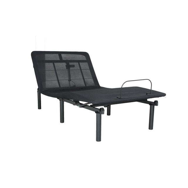 Adjustable Bed Frame Electric Adjustable Bed Base Head & Foot Incline, Self-Assembly, 1-Touch Flat, Twin XL