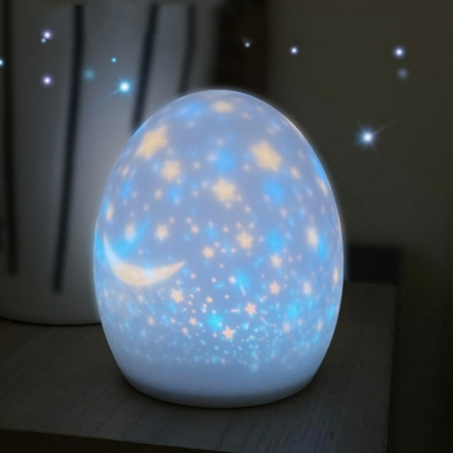 Star Projector Night Light for Kids, Star Galaxy Light Projector with 4 LED Bulbs, 360 Degree Rotating Moon Sky Night Lamp for Boys Girls Baby Sleep