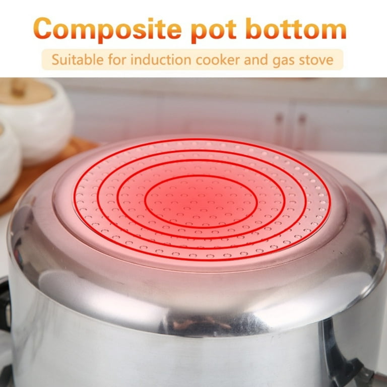 Tyethy Aluminum Pressure Cooker Nonstick 9L Pressure Canner with One-Hand Operating Safty Lid, Explosion-Proof Fast Cooking Pressure Cooker Cookware