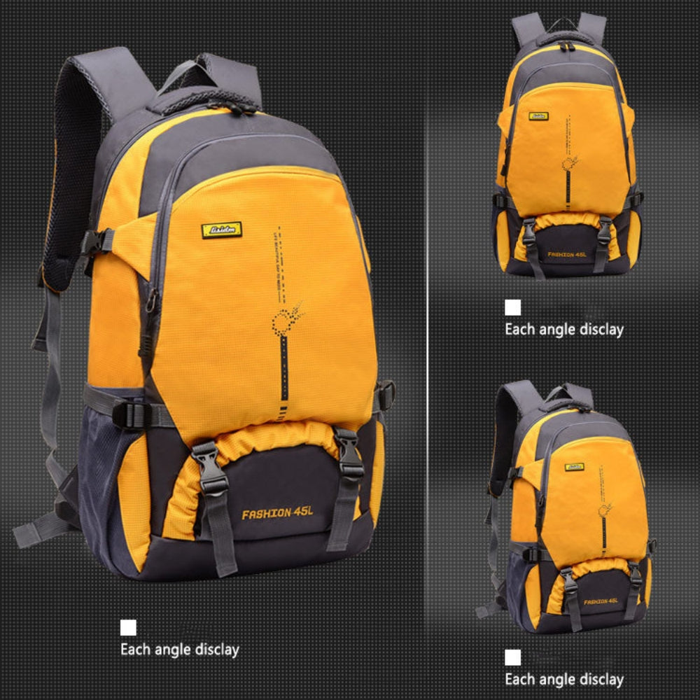 Hiking Backpack, Lightweight Waterproof & Tear Resistant Camping Bag, Outdoor Rucksack Travel Daypack , Men Women Backpack for Hiking, Climbing, Camping, Touring