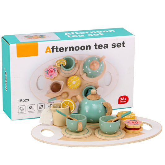 16Pcs Afternoon Tea Play Set, Funny Dessert Food Kid Simulation Teacup Toy for kids