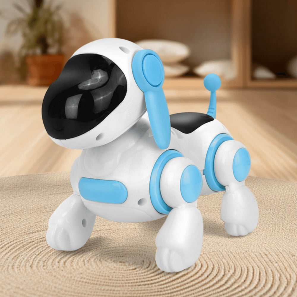 Tyethy Robot Dog Toy Interactive Pet Puppy Robotic Toy with Light-Up Musical for Babies Boys Girls Holiday Birthday Gift